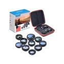 Mobile lens kit APEXEL APL-DG10 10 in 1 (black)