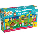 Carotina Baby Panorama puzzle - Forest