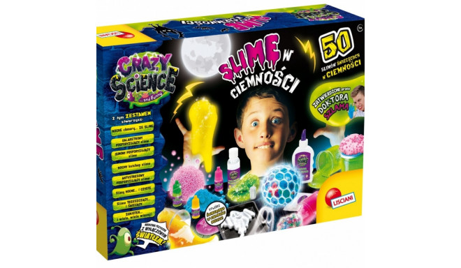 Science kit Crazy Science Slime in the dark