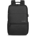 Swissten Laptop Backpack Backpack for portable computers for 15.6" compartments with USB output for 