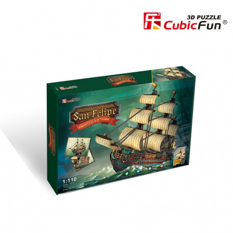 CUBICFUN 3D pusle Sp. Armada: The San Felipe