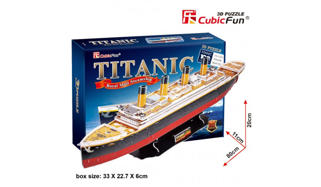 CUBICFUN 3D pusle Titanic suur