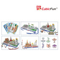 CUBICFUN 3D puzzle City line Moskva