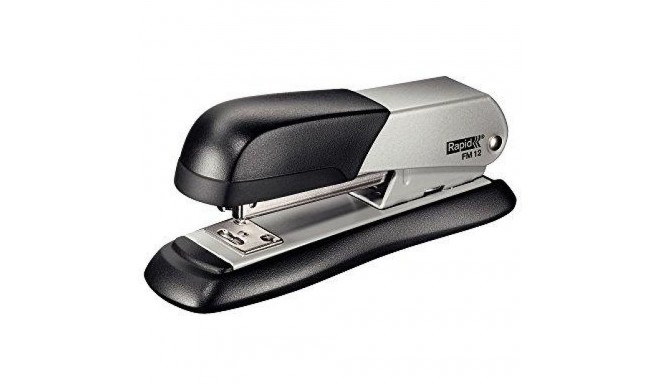 Stapler Rapid FM12, gray, up to 25 sheets, staples 24/6, 26/6, metal 1102-108