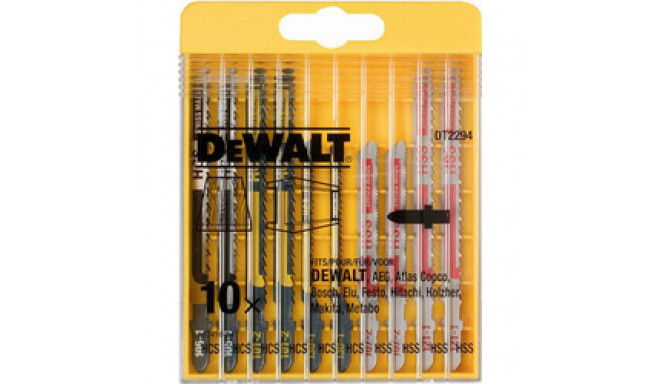 DEWALT BRAKE MIX 10pcs WOOD/METAL