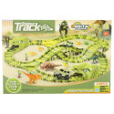 Racetrack dinosaurused autod 240 elementi