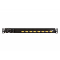 ATEN 8P Short Depth Single Rail LCD KVM SW