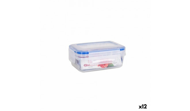 Hermetic Lunch Box Quttin 500 ml Rectangular 15 x 10 x 6 cm (12 Units)