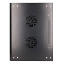Extralink Rackmount cabinet 6U 600x450 Black wall mounted