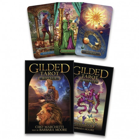Llewellyn Gilded Tarot Royale Cards And Book