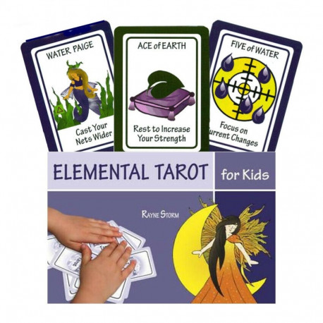 Schiffer Publishing Elemental Tarot For Kids Cards