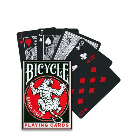 Bicycle playing cards Black Tiger Revival Edition