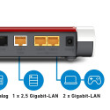 "AVM Fritz! Box 5530 Fiber WLAN Router VoIP - Router - Wifi-6"