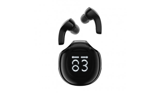 Earphones TWS Acefast T9, Bluetooth 5.3, IPX4 (obsidian black)