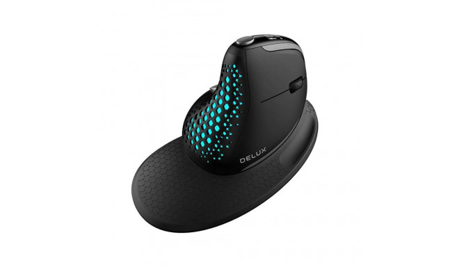 Wireless Ergonomic Mouse Delux M618XSD BT+2.4G RGB