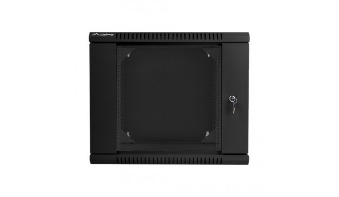 LANBERG WF02-6609-10B Lanberg seinale kinnitatav kaheosaline kapp 19 tasapinnaline pakk 9U/600x600mm