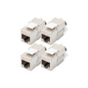 Digitus CAT 6A Keystone Module, shielded, toolfree Modul - 4 pcs.