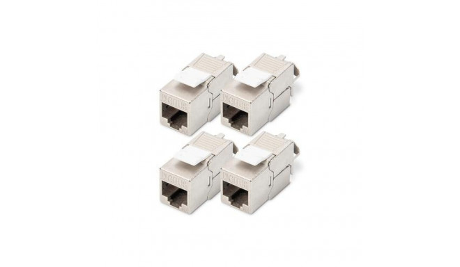 Digitus CAT 6A Keystone Module, shielded, toolfree Modul - 4 pcs.