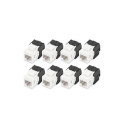 Digitus CAT 6 Keystone Jack, unshielded - 8 pieces