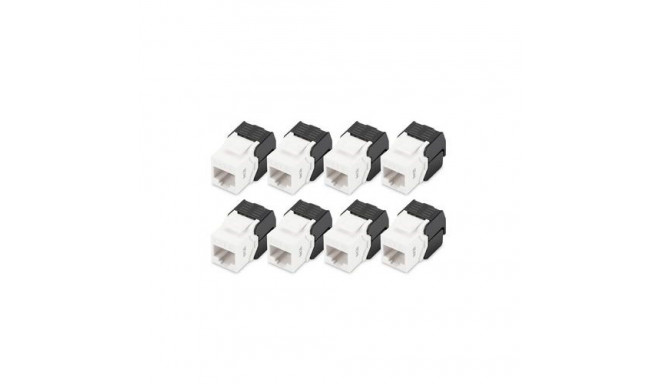 Digitus CAT 6 Keystone Jack, unshielded - 8 pieces