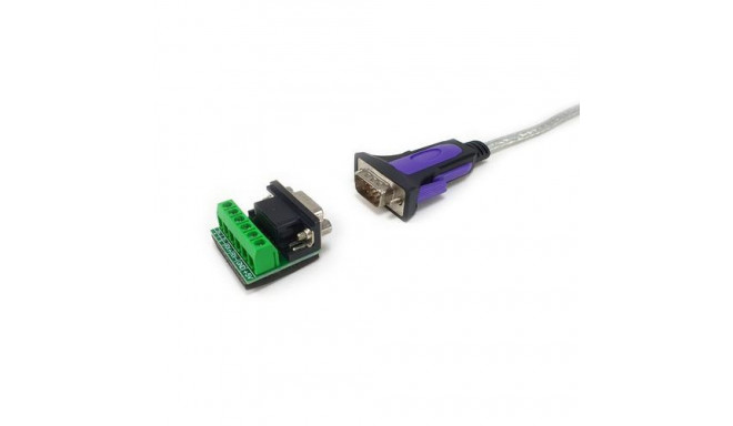 Equip USB-A to Serial RS-422/485 DB9 adapter cable