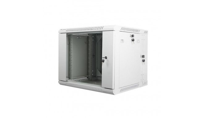 Lanberg WF02-6609-10S rack cabinet 9U Wall mounted rack Grey
