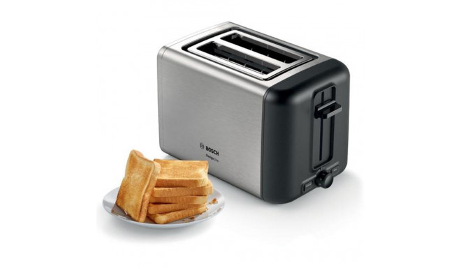 Bosch TAT3P420 toaster 2 slice(s) 970 W Stainless steel