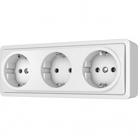SOCKET 3PL SL+250 valge