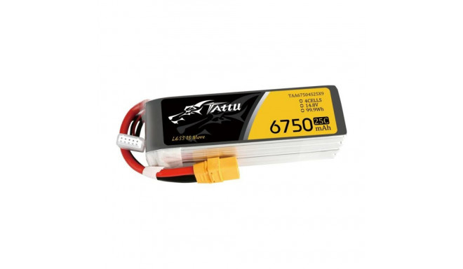 Battery Tattu 6750mAh 14.8V 25C 4S1P XT90