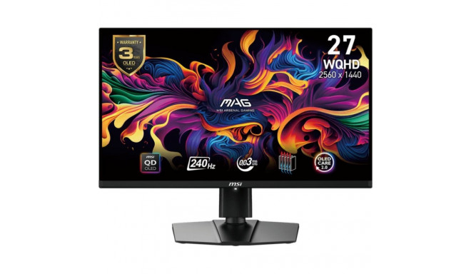 MSI MAG 271QPX QD-OLED E2 monitor