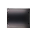 Extralink Rackmount cabinet 9U 600x450 Black wall mounted