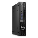 DELL OptiPlex 7010 Intel® Core™ i3 i3-13100T 8 GB DDR4-SDRAM 256 GB SSD Ubuntu Linux MFF Mini PC Bla