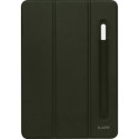 LAUT Huex Folio - protective case with holder for Apple Pencil for iPad 10.9" 10G (military gre