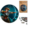 Fantasy Puzzles Sagittarius (Zodiacs) Wooden Puzzle (200 pieces)