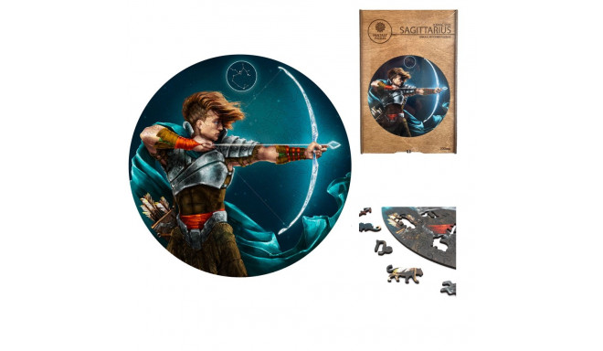 Fantasy Puzzles Sagittarius (Zodiacs) Wooden Puzzle (200 pieces)