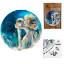 Fantasy Puzzles Aquarius (Zodiacs) Wooden Puzzle (200 pieces)