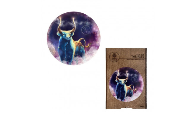 Fantasy Puzzles Taurus (Zodiacs) Wooden Puzzle (200 pieces)