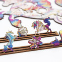 Fantasy Puzzles Unicorn Wooden Puzzle L Size (260 pieces)