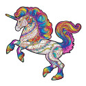 Fantasy Puzzles Unicorn Wooden Puzzle XL Size (600 pieces)