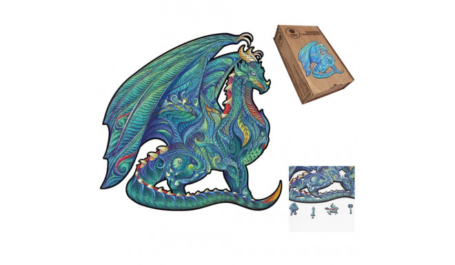 Fantasy Puzzles Dragon Wooden Puzzle L Size (300 pieces)