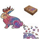 Fantasy Puzzles Jackalope Wooden Puzzle L Size (300 pieces)