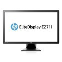 Hewlett-Packard EliteDisplay E271i, LED-Monitor black, DisplayPort, DVI-D (HDCP), USB 2.0