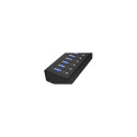 Raidsonic | 10 port USB 3.0 Hub | Icy Box IB-AC6110