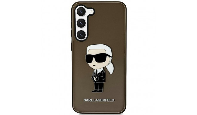 Karl Lagerfeld KLHCS23SHNIKTCK S23 S911 must kõvakaaneline Ikonik Karl Lagerfeld