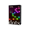 Twinkly|Dots Smart LED Lights 60 RGB (Multicolor), USB Powered, 3m, Black|RGB – 16M+ colors