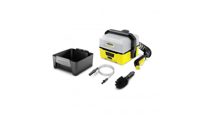 Kärcher OC 3 + Adventure pressure washer Compact Battery 120 l/h Black, Yellow