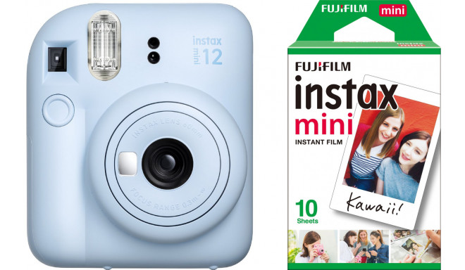 Fujifilm Instax Mini 12, pastel blue + film