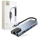 Tech-Protect USB hub 5in1, hall