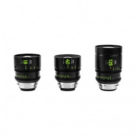 NiSi Cine Lens Set Athena Prime Add-On (3 Lenses) PL-Mount