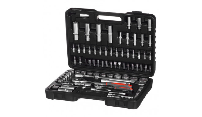 94-osaline lehtvõtmete komplekt 1/2", 1/4" T58687 STHOR